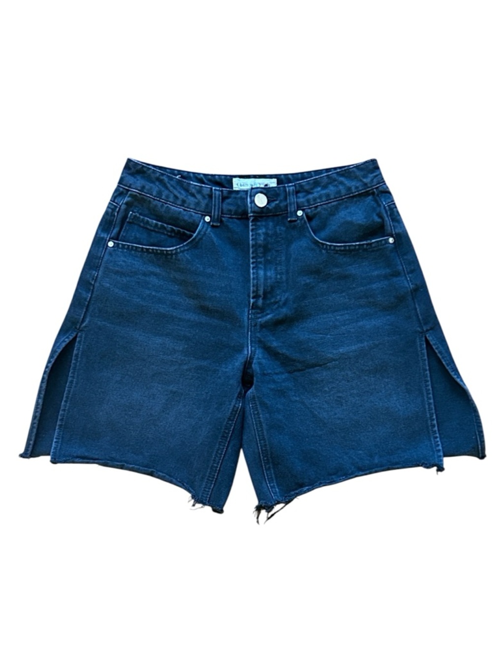 Banjara Black High Rise Jean Shorts